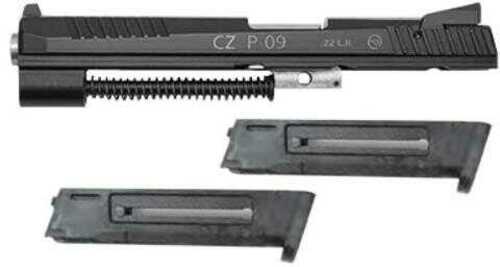CZ 01618 P-09 Kadet Adapter 22 Long Rifle (LR) 4.54" Black Hard Coat Anodized